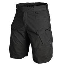 Nohavice krátke HELIKON-TEX UTS 8,5" polycotton stretch ripstop - čierne