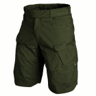 Nohavice krátke HELIKON-TEX UTS 8,5" polycotton stretch ripstop - taiga green