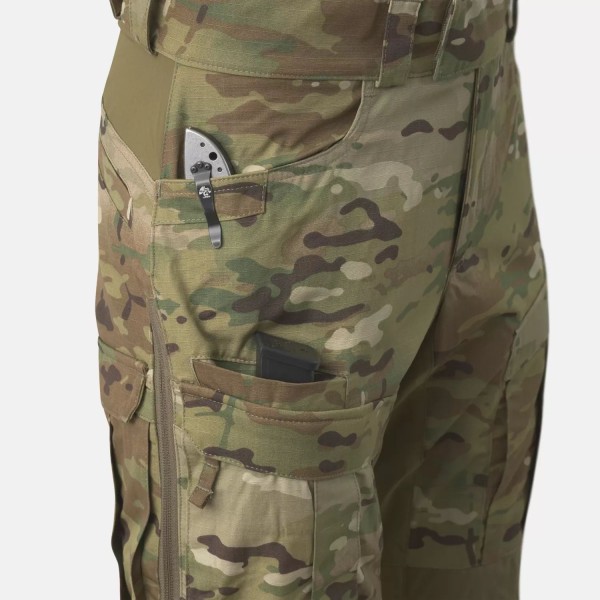 Nohavice HELIKON-TEX MBDU Pants NyCo Ripstop - multicam black