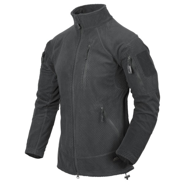 Mikina HELIKON-TEX Alpha Tactical grid fleece - shadow grey
