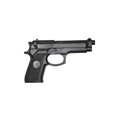 Pištoľ tréningová BERETTA 92 gumená - čierna