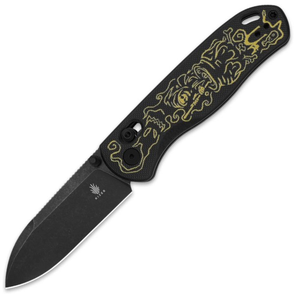 Nôž zatvárací KIZER Drop Bear Grim Reaper Nitro-V G10 - limited edition