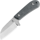Nôž outdoorový s pevnou čepeľou KIZER Deckhand Grey 1062A1 D2 - micarta