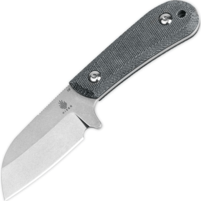 Nôž outdoorový s pevnou čepeľou KIZER Deckhand Grey 1062A1 D2 - micarta
