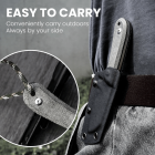 Nôž outdoorový s pevnou čepeľou KIZER Deckhand Grey 1062A1 D2 - micarta