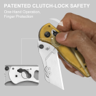 Nôž zatvárací KIZER Drop Bear Utility Azo SK5 & 5Cr15 PEI