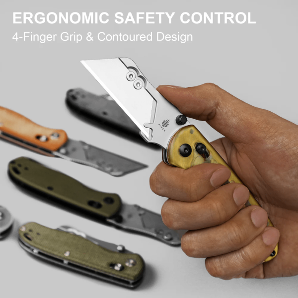 Nôž zatvárací KIZER Drop Bear Utility Azo SK5 & 5Cr15 PEI