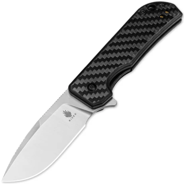 Nôž zatvárací KIZER Nice Guy 154CM  - carbon fiber