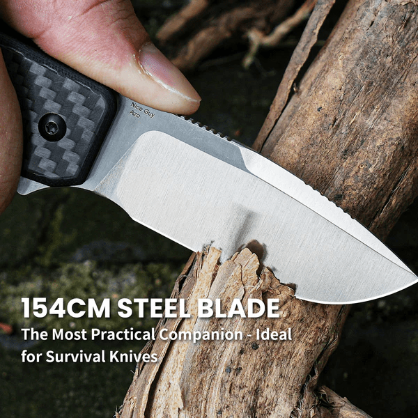 Nôž zatvárací KIZER Nice Guy 154CM  - carbon fiber