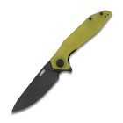 Nôž zatvárací taktický KUBEY Nova KU117C G10 D2 - žltý