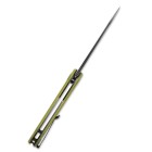 Nôž zatvárací taktický KUBEY Nova KU117C G10 D2 - žltý