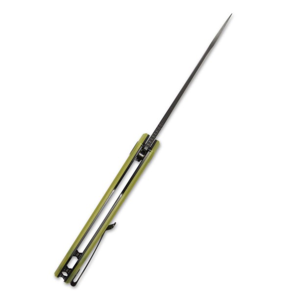 Nôž zatvárací taktický KUBEY Nova KU117C G10 D2 - žltý
