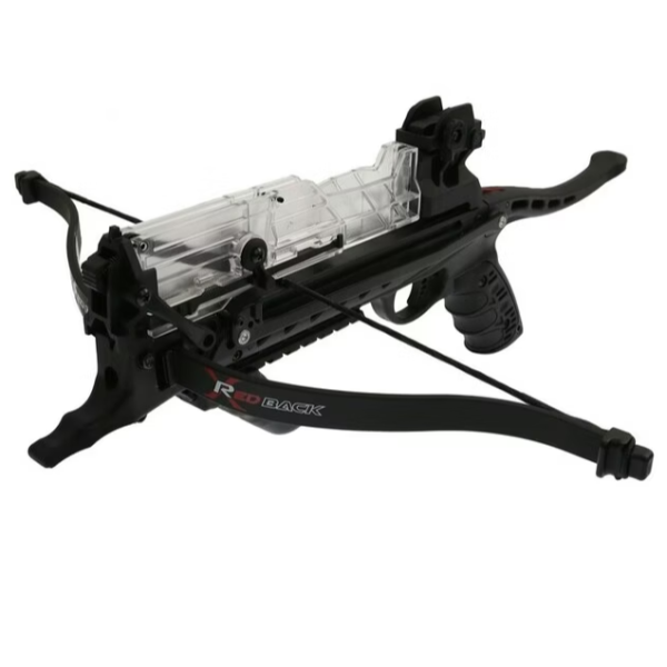 Kuša pištoľová HORI-ZONE Redback 80lb so zásobníkom - čierna