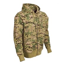 Mikina M-TRAMP s kapucňou - multicam