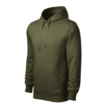 Mikina MALFINI Cape s kapucňou - military olivová