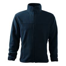 Mikina MALFINI Jacket Fleece - tmavomodrá