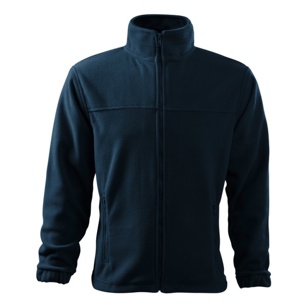 Mikina MALFINI Jacket Fleece - tmavomodrá
