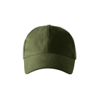 Šiltovka bavlnená baseball MALFINI 6P - military olivová