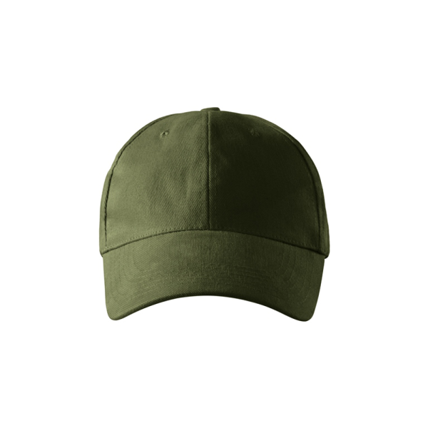 Šiltovka bavlnená baseball MALFINI 6P - military olivová