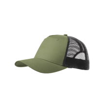 Šiltovka MALFINI Trucker 5P - khaki