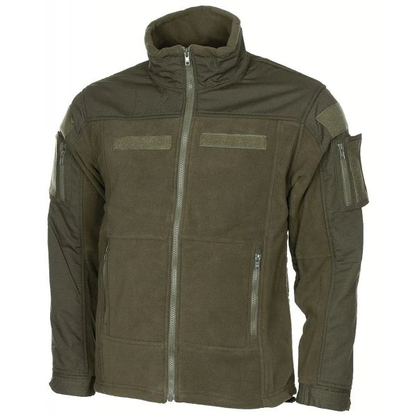 Bunda Combat fleece MFH 03811B - olivová