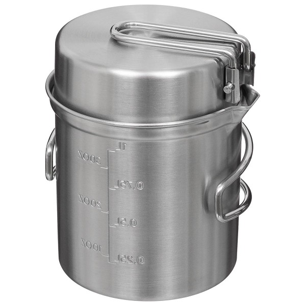 Set na varenie MFH 33349 Cook Set Travel - nerezový