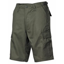 Nohavice krátke MFH BDU short 01502B - zelené
