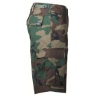 Nohavice krátke MFH BDU short 01502T - woodland