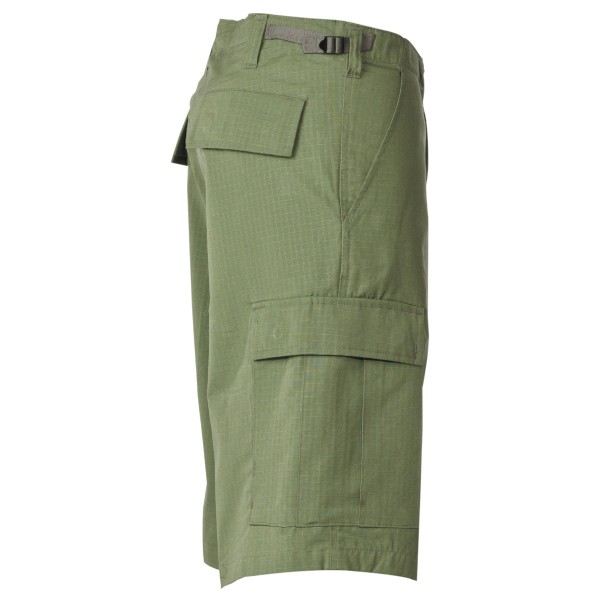 Nohavice krátke MFH BDU short RIP/STOP 01512B - olivové