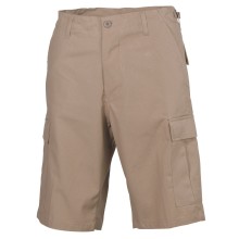 Nohavice krátke MFH BDU short RIP/STOP 01512F - béžové