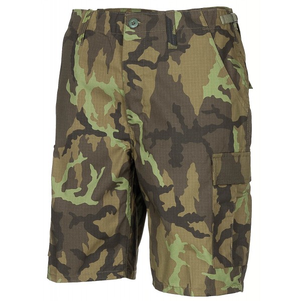 Nohavice krátke MFH BDU short RIP/STOP 01512J - česká maskovacia