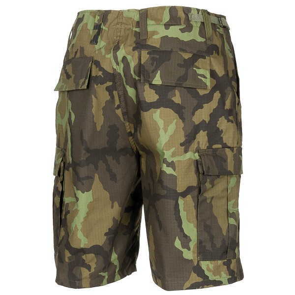 Nohavice krátke MFH BDU short RIP/STOP 01512J - česká maskovacia