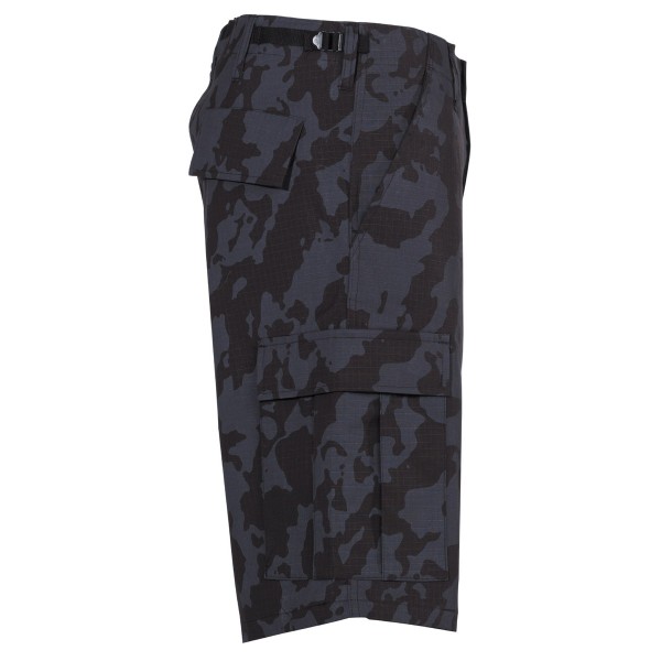 Nohavice krátke MFH BDU short RIP/STOP 01512K - night camo