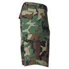 Nohavice krátke MFH BDU short RIP/STOP 01512T - woodland