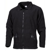 Bunda zateplená MFH Arber 03871A fleece - čierna