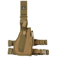 Puzdro taktické stehenné MFH 30725R pravé - coyote tan