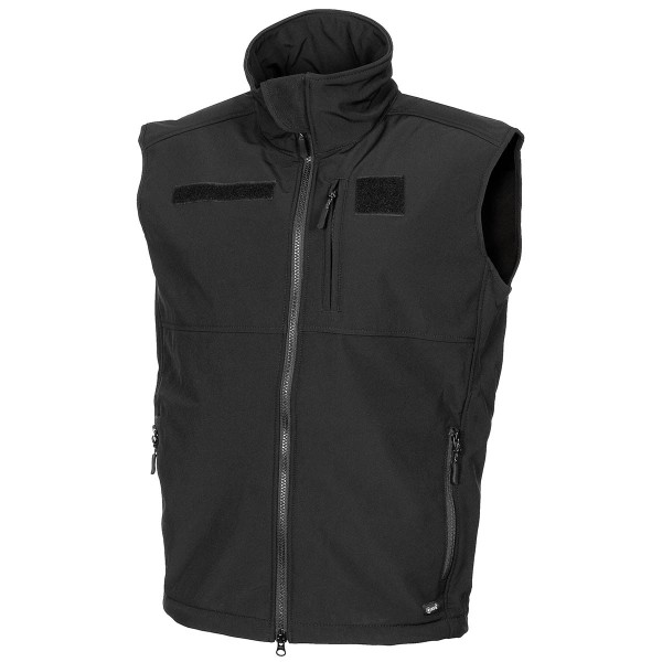 Vesta softshellová Allround MFH 04165A - čierna