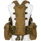 Vesta taktická s 12 taštičkami MFH 30993R - coyote tan