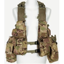 Vesta taktická s 12 taštičkami MFH 30993X - operation camo