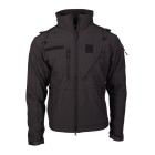 Bunda nepremokavá MIL-TEC SCU 14 Softshell - čierna