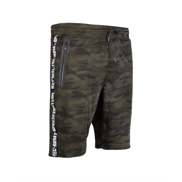 Nohavice krátke tréningové MIL-TEC short - woodland
