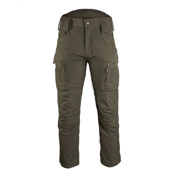 Nohavice outdoorové MIL-TEC Assault Softshell Pants - ranger green
