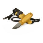 Nôž outdoorový s pevnou čepeľou MORAKNIV Eldris Neck Knife Kit Stainless Steel - žltý
