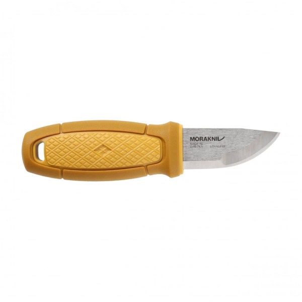 Nôž outdoorový s pevnou čepeľou MORAKNIV Eldris Neck Knife Kit Stainless Steel - žltý