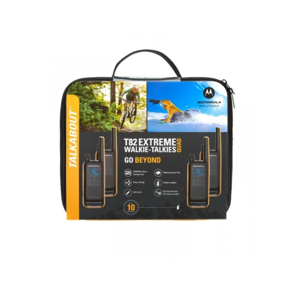Vysielačky MOTOROLA Talkabout T82 Extreme Quadpack 4ks