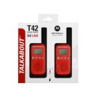 Vysielačky MOTOROLA Talkabout T42 2ks - červené