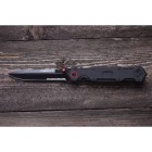 Nôž zatvárací taktický MR.BLADE Ferat Serrated - čierny