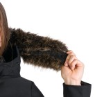 Bunda dámska NORTHFINDER Jacquelyn ľahká polopriliehavá - čierna