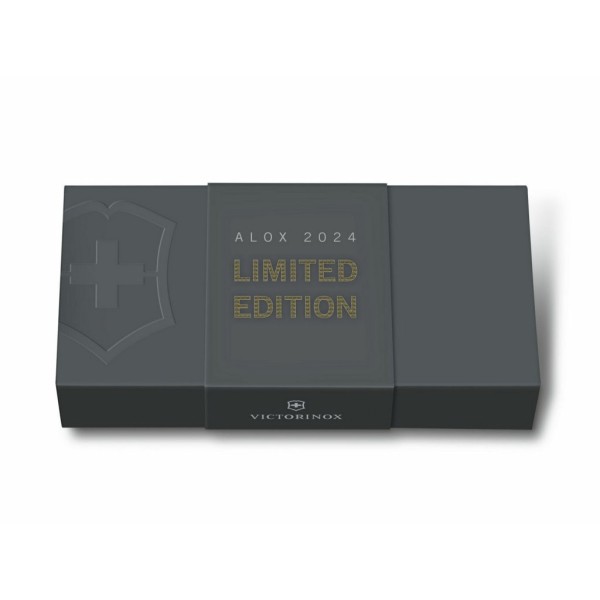 Nôž zatvárací multifunkčný VICTORINOX 0.8231.L24 Pioneer X Alox Limited Edition 2024 93mm - terra brown