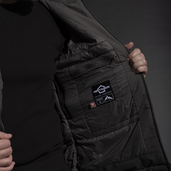 Bunda zimná PENTAGON LCP V2.0 Primaloft® Parka - čierna